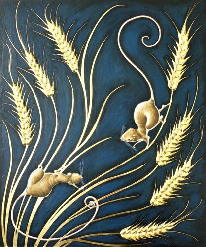 The Ears of Wheat de Lara Broecke, Pintura a la venta en Singulart