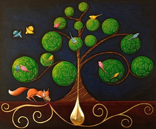 The Offering de Lara Broecke, Pintura a la venta en Singulart