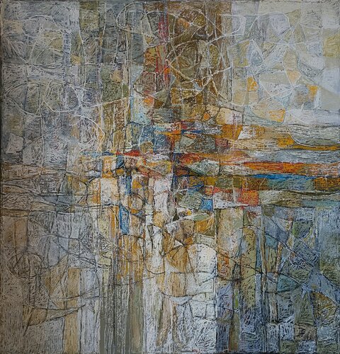 Crossroad van Movses Poghosyan, Schilderij te koop op Singulart