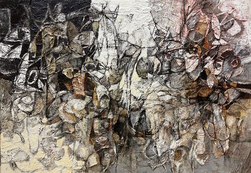 Textured Harmony van Movses Poghosyan, Schilderij te koop op Singulart