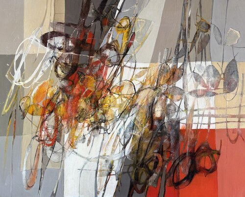 Metamorphosis of Red van Movses Poghosyan, Schilderij te koop op Singulart