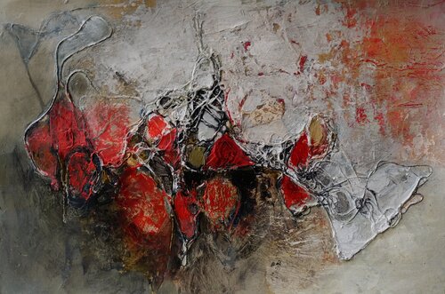 Pulse of Fire van Movses Poghosyan, Schilderij te koop op Singulart
