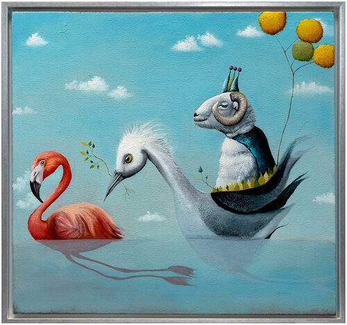 Serie Hoffnungsgabe | Der König van Lezzueck Coosemans, Schilderij te koop op Singulart