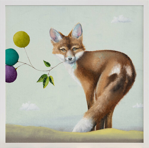 Serie Hoffnungsgabe  | Rotfuchs by Lezzueck Coosemans, Painting for Sale on Singulart