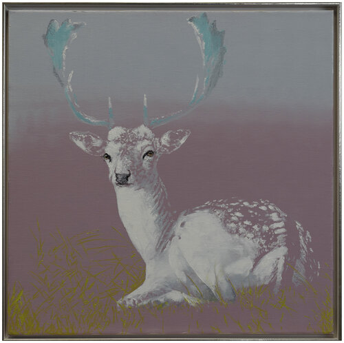 Serie Lichtblick | Der Damhirsch by Lezzueck Coosemans, Painting for Sale on Singulart