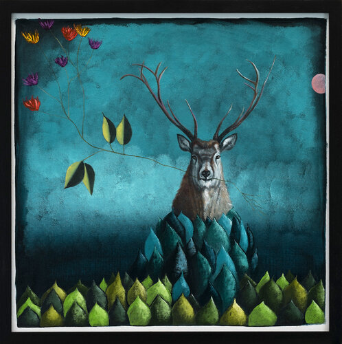 Serie Hoffnungsgabe | Hirsch van Lezzueck Coosemans, Schilderij te koop op Singulart