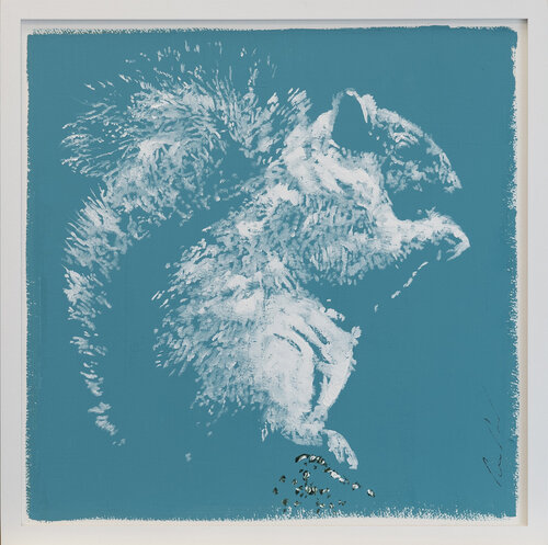 Serie Lichtblick | Eichhörnchen by Lezzueck Coosemans, Painting for Sale on Singulart