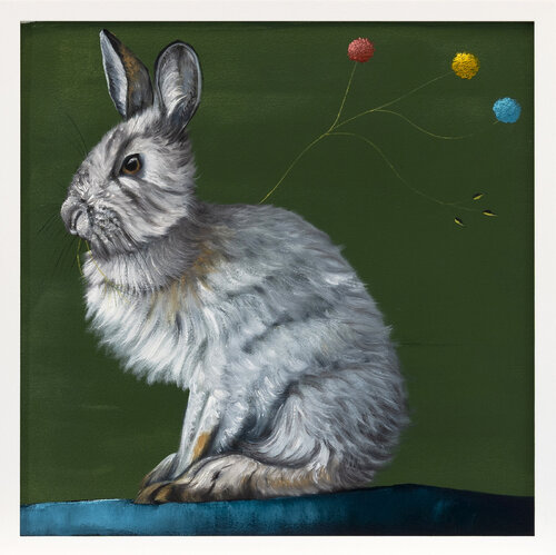 Serie Hoffnungsgabe  | Polarhase by Lezzueck Coosemans, Painting for Sale on Singulart