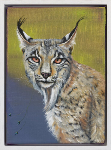 "Serie Tierporträt | Luchs IV" by Lezzueck Coosemans, Painting for Sale on Singulart