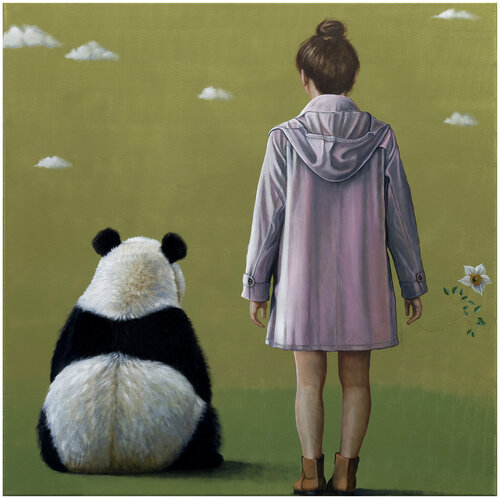 “Serie Hoffnungsgabe | Still miteinander” by Lezzueck Coosemans, Painting for Sale on Singulart