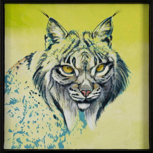 “Serie Lichtblick | Luchs” by Lezzueck Coosemans, Painting for Sale on Singulart