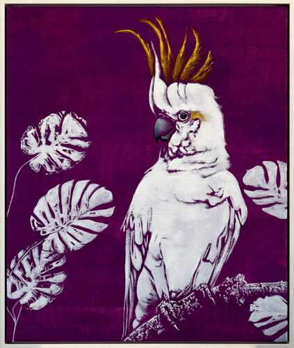 "Serie Lichtblick | Kakadu I” von Lezzueck Coosemans, Malerei kaufen auf Singulart