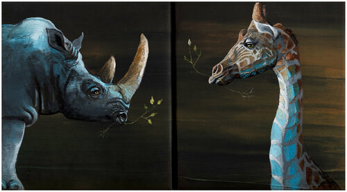 Africa Unite di Lezzueck Coosemans, Pittura in vendita su Singulart