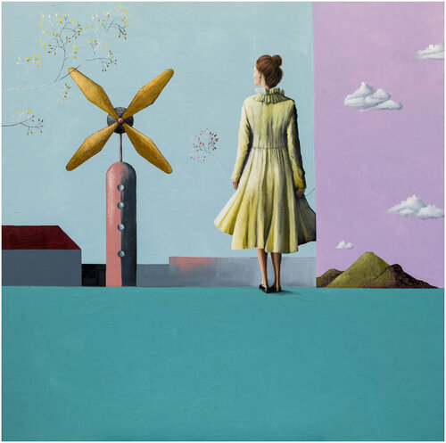 Serie Hoffnungsgabe | Zeitlosigkeit di Lezzueck Coosemans, Pittura in vendita su Singulart