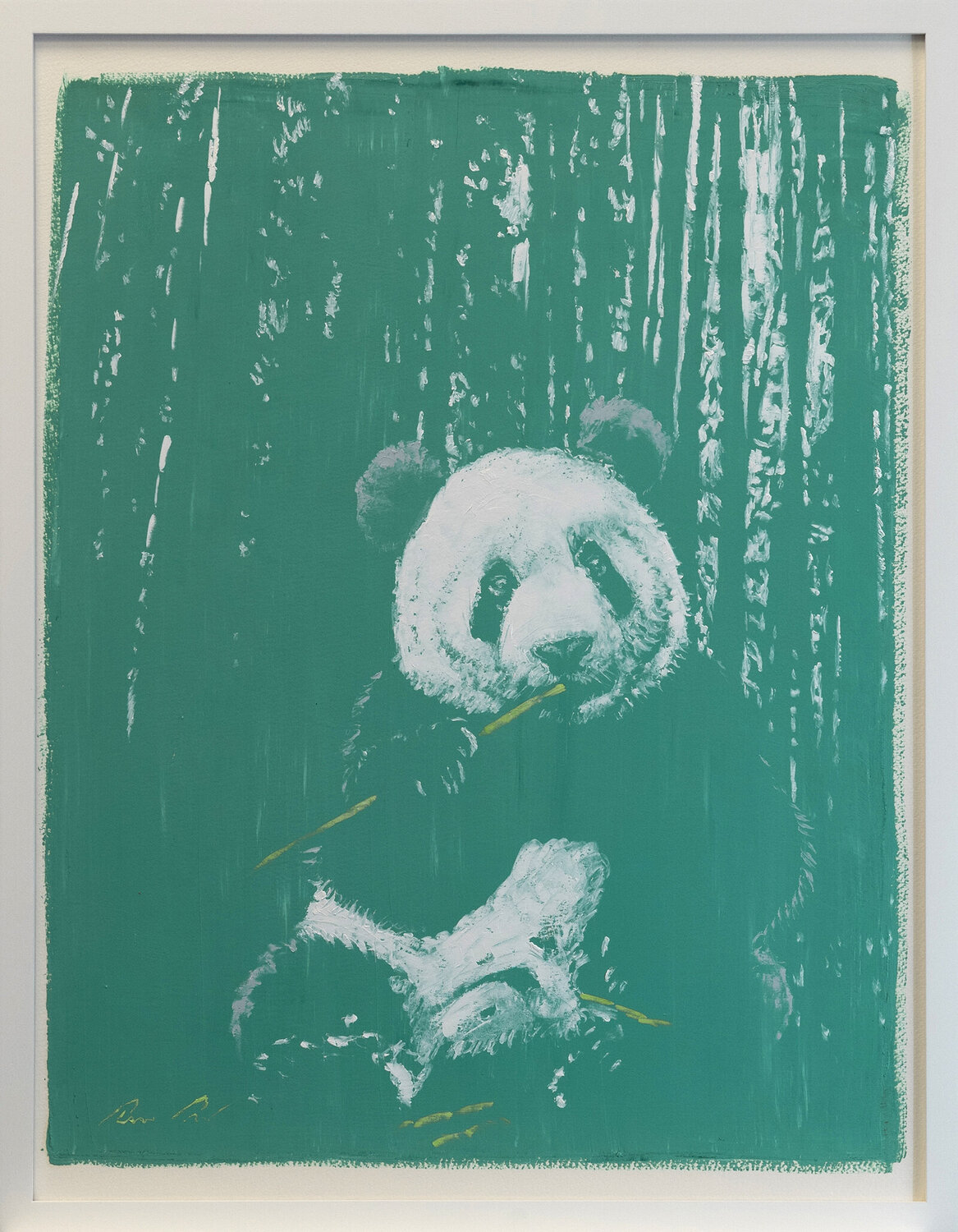 Serie Lichtblick | Pandabär Lezzueck Coosemans Werk auf Papier zu verkaufen