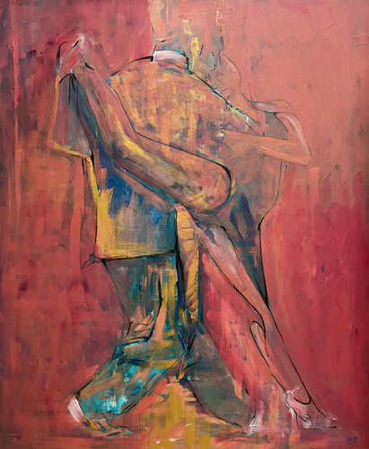 " Embrace III" von Kamila Sitak, Malerei kaufen auf Singulart