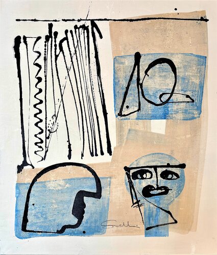 "Profumo di mare" par Marcello Scarselli, Peinture en vente sur Singulart