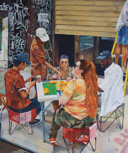 Lower East Side von Yoann Borsato, Malerei kaufen auf Singulart