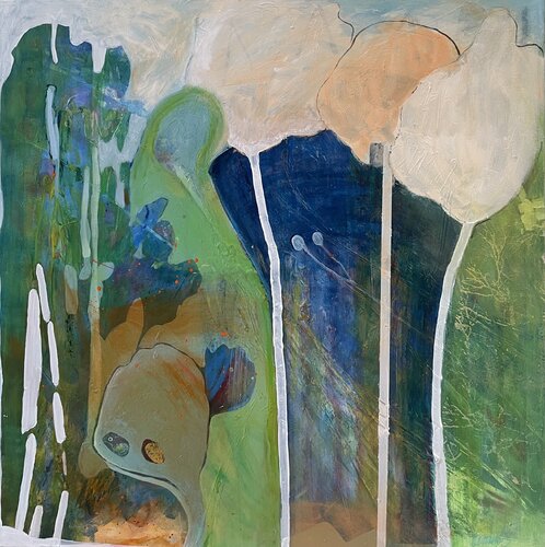 The glade by Eva Wiren, Painting for Sale on Singulart