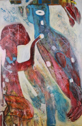 Phoenix von Eva Wiren, Malerei kaufen auf Singulart