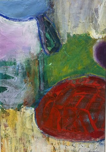 Allotment by Eva Wiren, Painting for Sale on Singulart