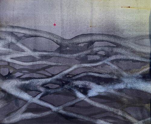 Kattegatt di Eva Wiren, Opera su carta in vendita su Singulart