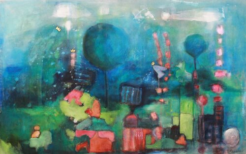 The finch in the park Eva Wiren