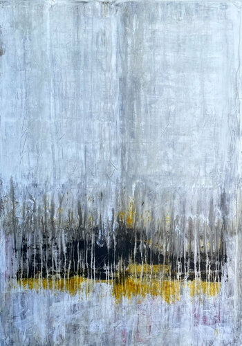 "Gold/Black/White Exclusive " DV5U van Roger König, Schilderij te koop op Singulart