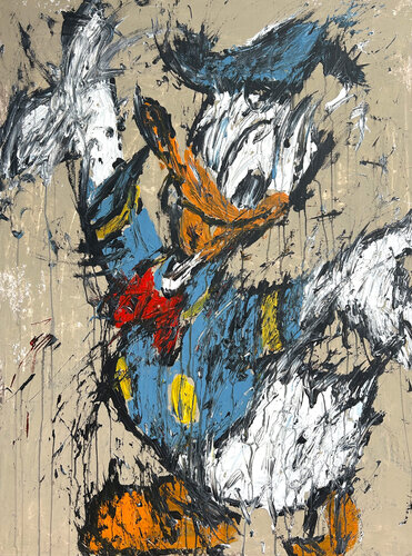 "Abstract Donald" von Roger König, Malerei kaufen auf Singulart