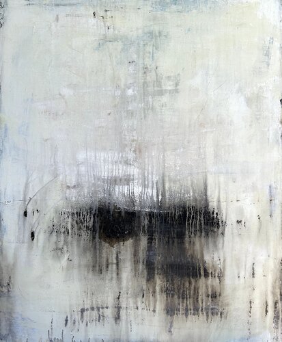 "white/beige/black exclusive ", RK12K5 van Roger König, Schilderij te koop op Singulart