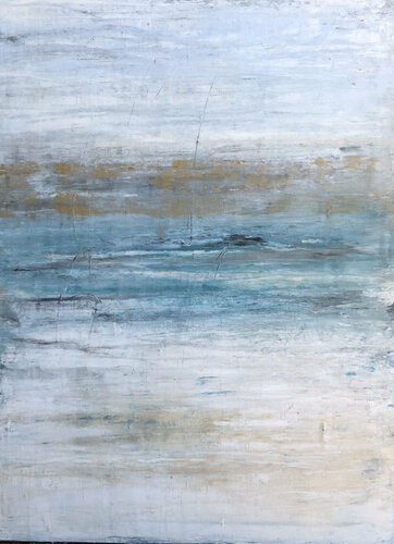 "1374 Hawaii Beach - Golden Horizon"  Part3 par Roger König, Peinture en vente sur Singulart