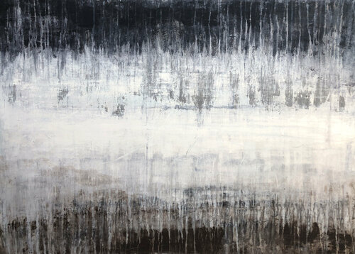 "1404 blue/white/brown exclusive" von Roger König, Malerei kaufen auf Singulart