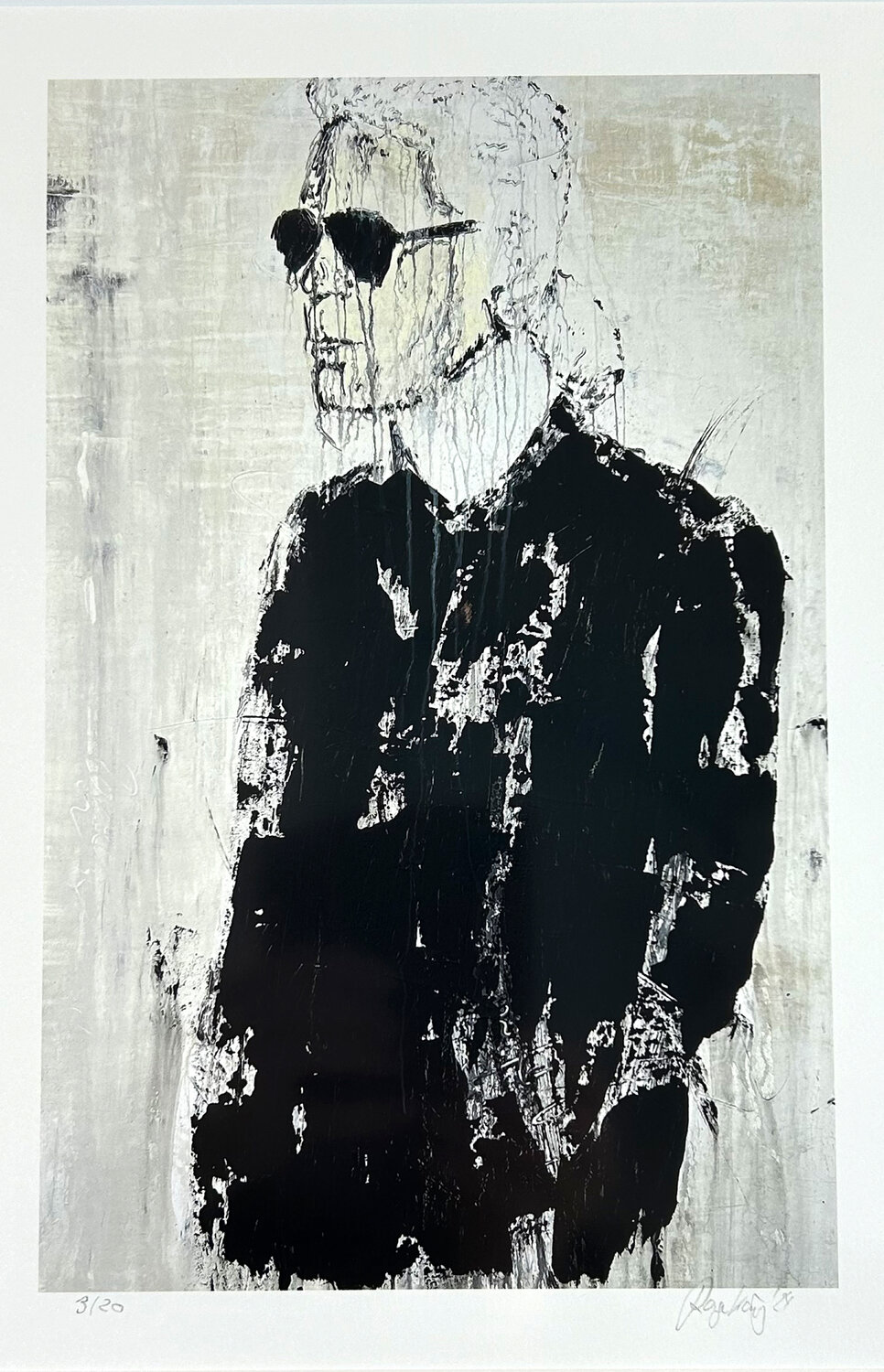"Karl Abstract Series" 3/20 Fine Art Print Roger König Stampa in vendita