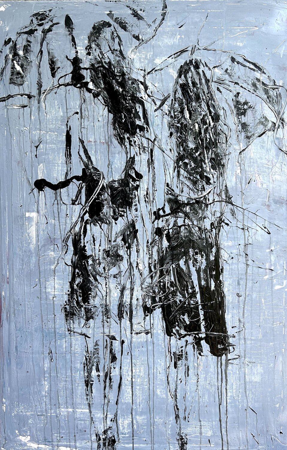 "girlfriends in the rain " RK42 Roger König