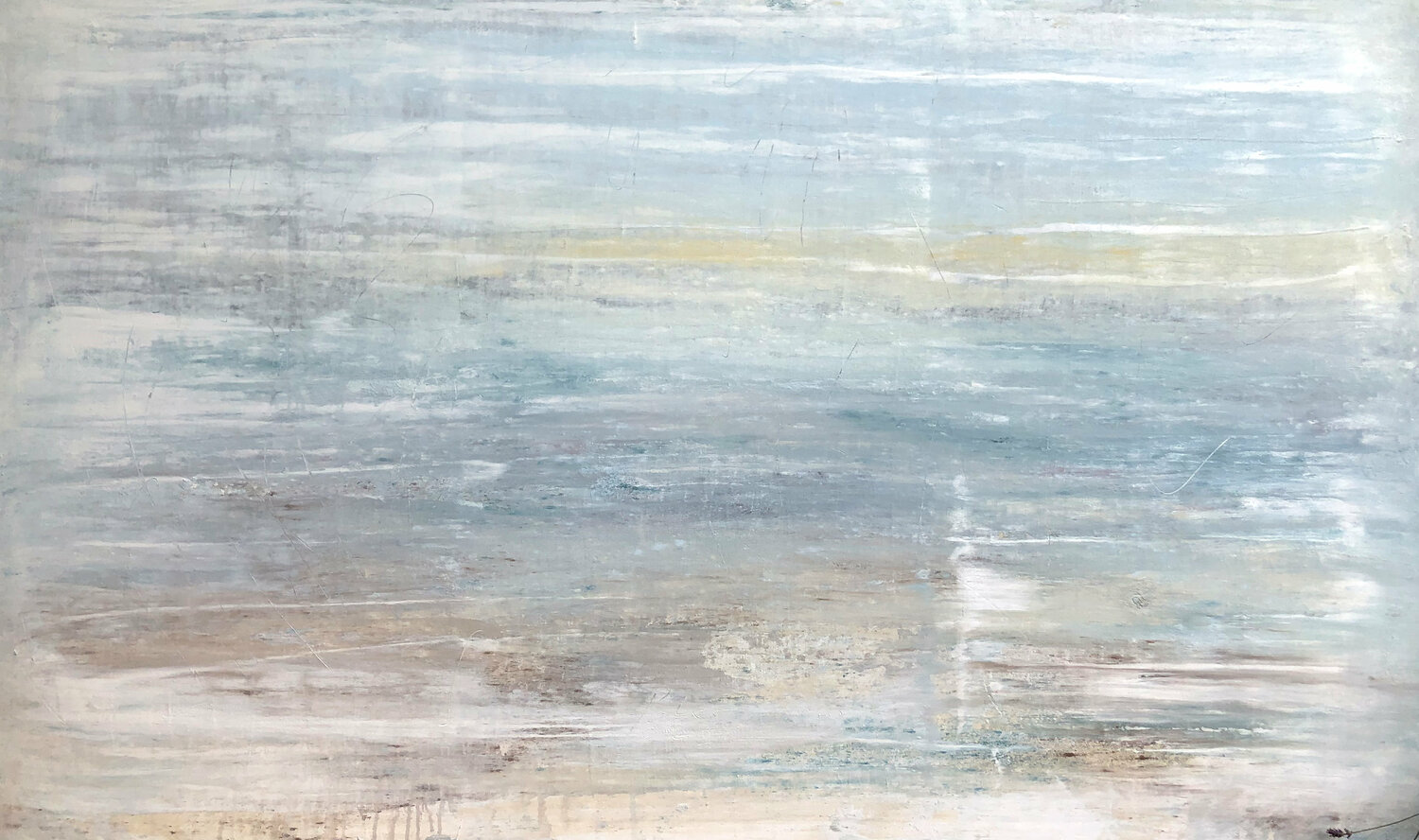 "1395 yearning for the sea" Roger König Originalgemälde zu verkaufen