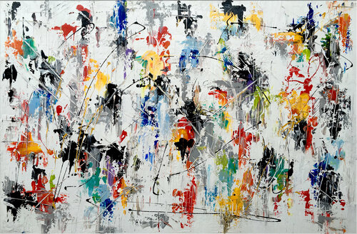 It's a Beautiful Day van Julijana Ravbar, Schilderij te koop op Singulart