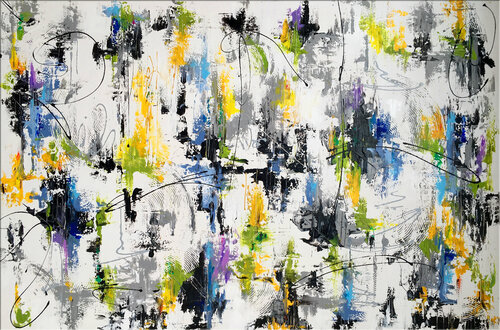 Making Memories of Us van Julijana Ravbar, Schilderij te koop op Singulart