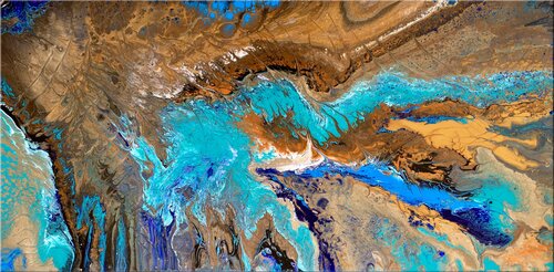 Fluid Thoughts van Julijana Ravbar, Schilderij te koop op Singulart