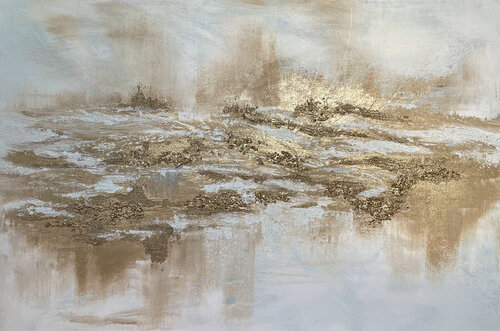 Shimmering Eternity van Julijana Ravbar, Schilderij te koop op Singulart