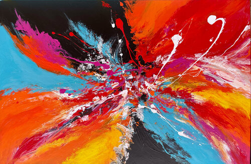 Spectrum of Emotions van Julijana Ravbar, Schilderij te koop op Singulart