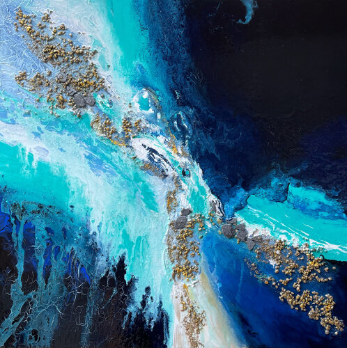 Oceanic Rhapsody von Julijana Ravbar, Malerei kaufen auf Singulart