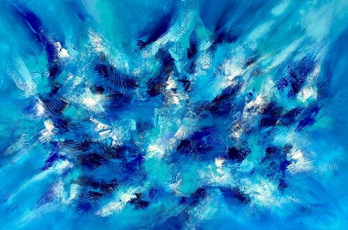 Avalon van Julijana Ravbar, Schilderij te koop op Singulart