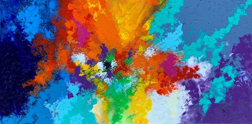 All Good Vibes di Julijana Ravbar, Pittura in vendita su Singulart