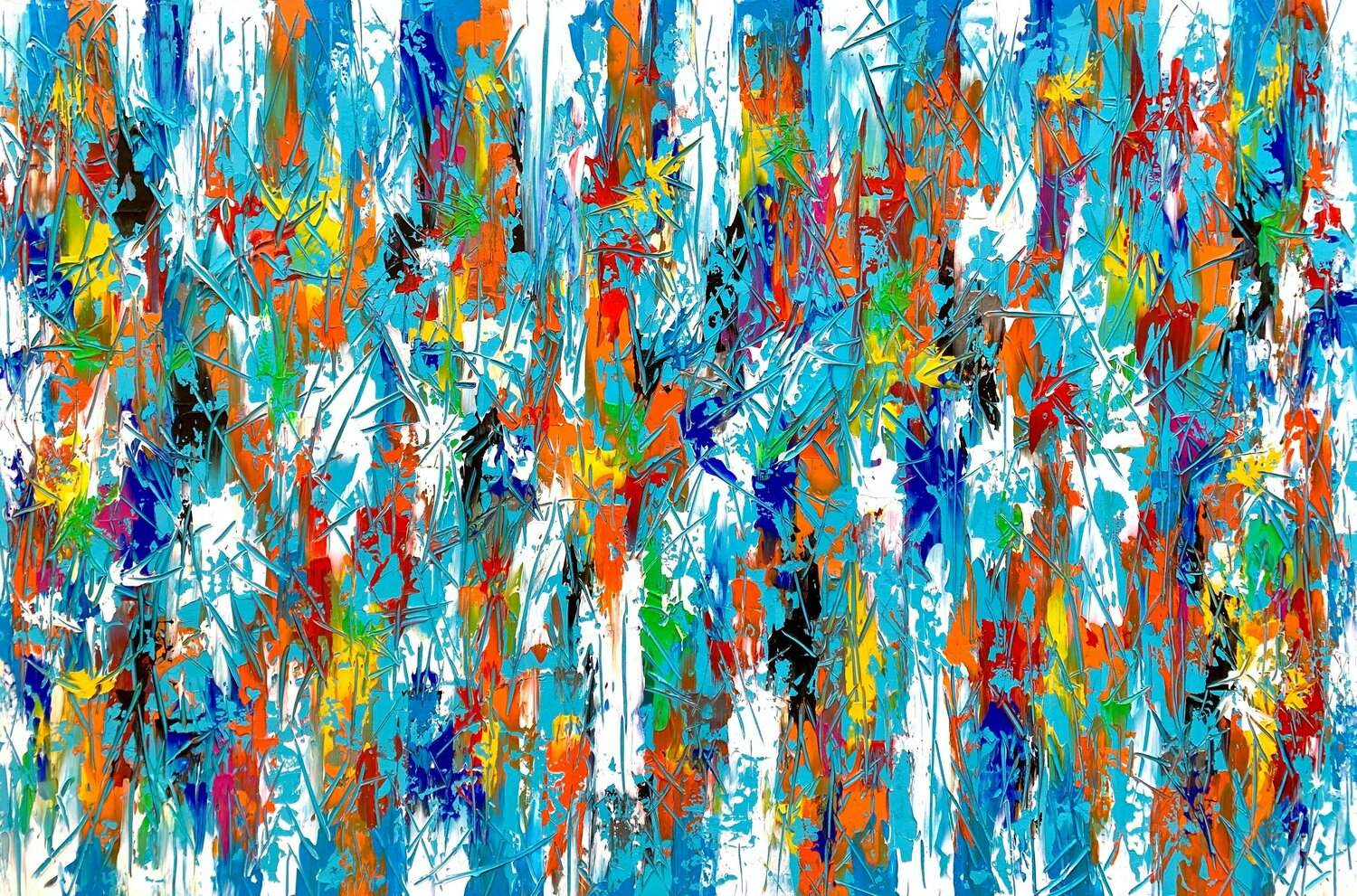 Emotion & Energy of Color #7 Julijana Ravbar Originalgemälde zu verkaufen