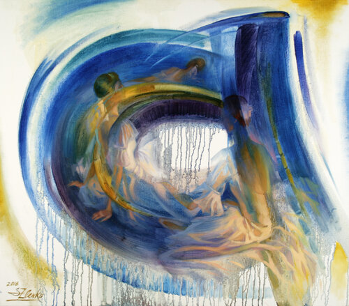 b" A "llet di Serguei Zlenko, Pittura in vendita su Singulart