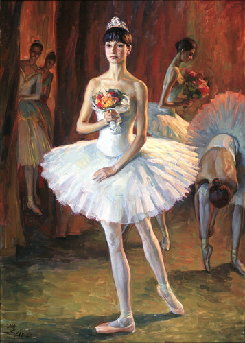 Prima ballet dancer de Serguei Zlenko, Pintura a la venta en Singulart
