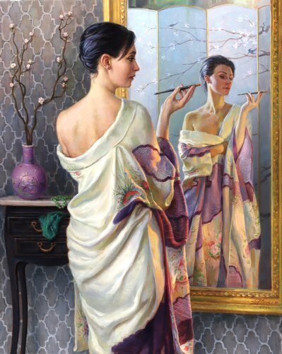 Chinoiserie obsession van Serguei Zlenko, Schilderij te koop op Singulart