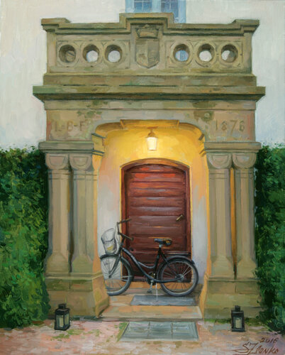 Entrance di Serguei Zlenko, Pittura in vendita su Singulart