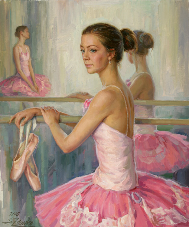 After the rehearsal. Serguei Zlenko