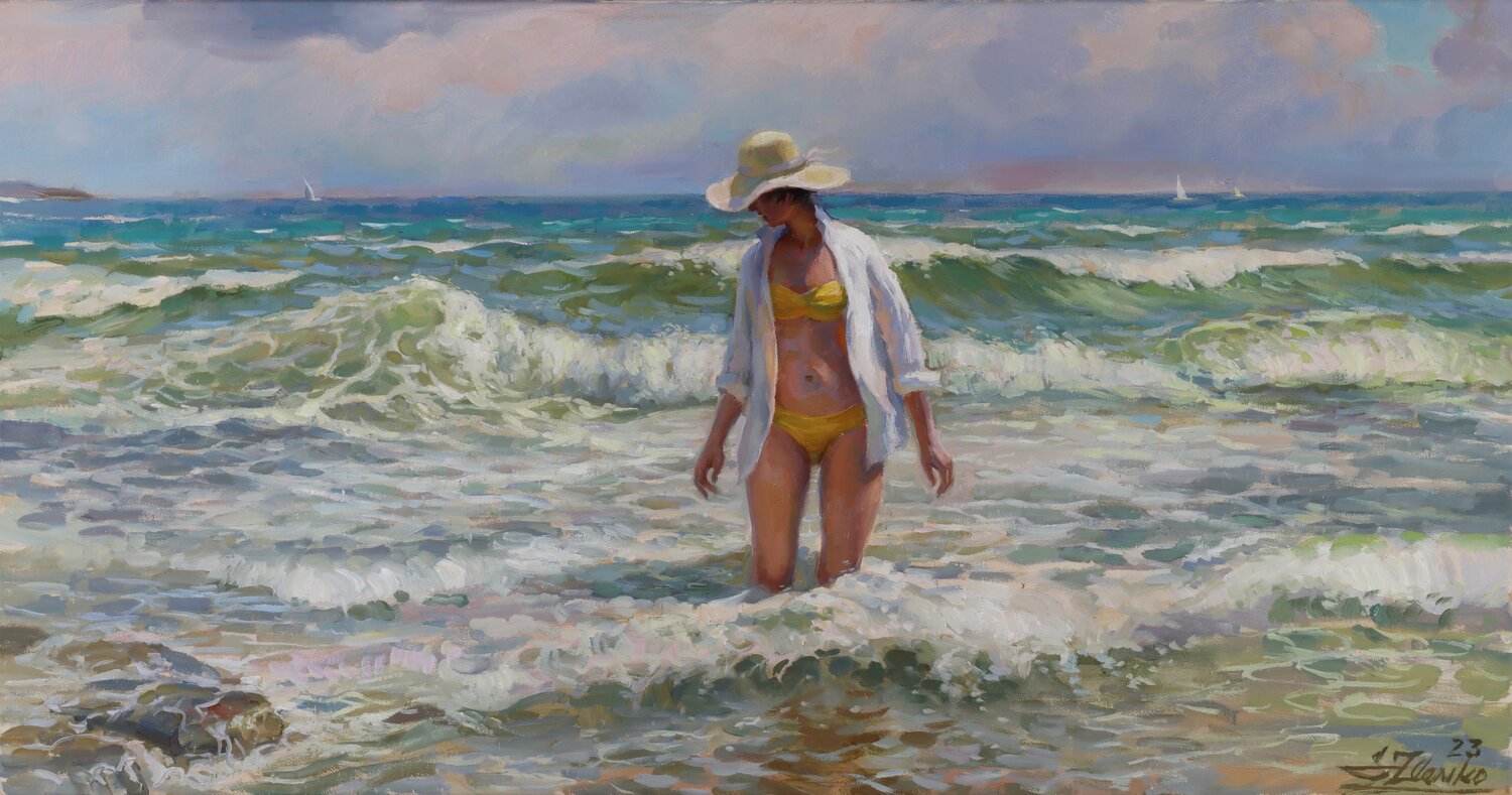 Walking in the waves Serguei Zlenko